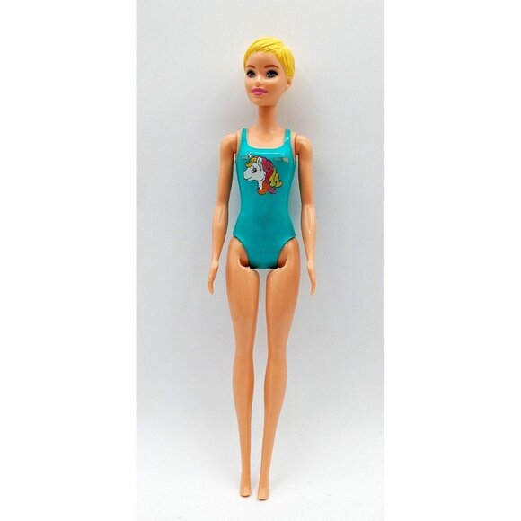Barbie Color Reveal Doll Unicorn Swim Suit Blonde 2019 - Picture 1 of 4